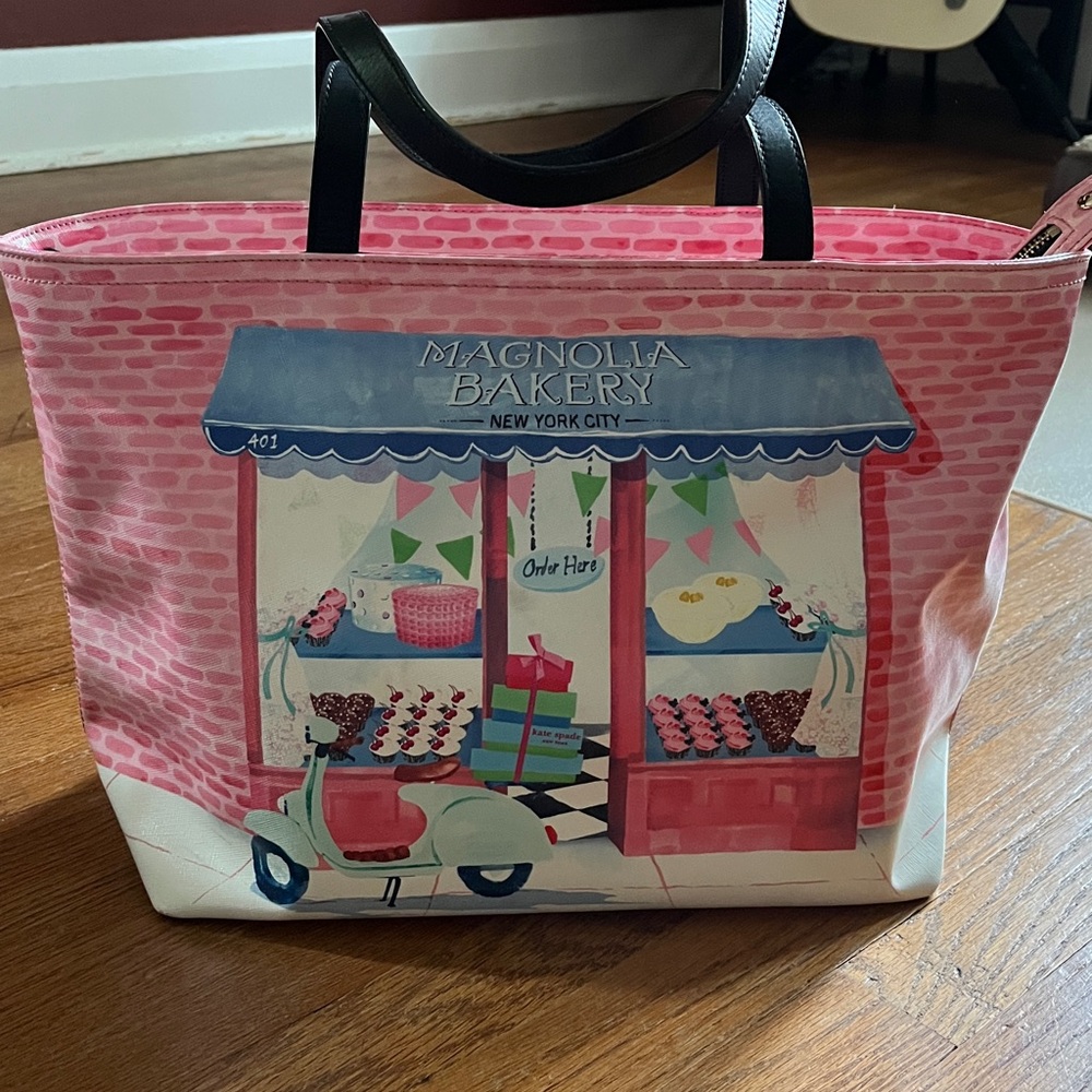 Kate Spade Magnolia Bakery Storefront Tote Bag